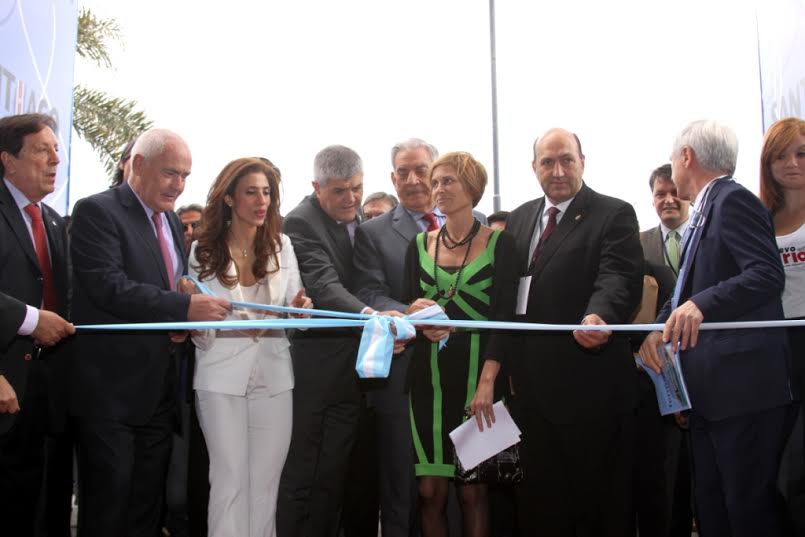 El ministro de Turismo de la Nación, Enrique Meyer, y la gobernadora de Santiago del Estero, Claudia Ledesma Abdala de Zamora, inauguraron Termatalia 2014.