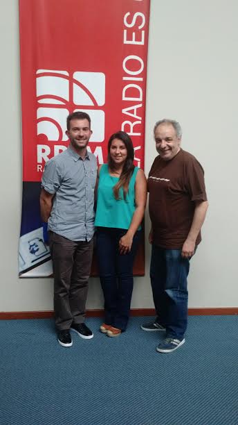 junto a Francisco Simone en El Diario de Turismo Radio