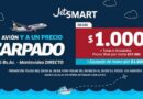 JetSMART Zarpado: tarifas desde $1.000 más tasas e impuestos para volar a Montevideo