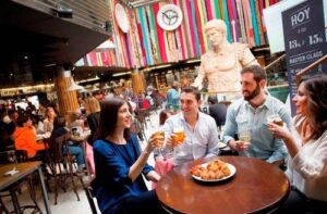 Zona de tapeo en Zaragoza