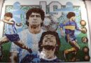 El Mural más grande de Maradona, estará en un pequeño pueblo entrerriano