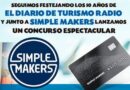 El gran concurso junto a Simple Makers por los 10 años de El Diario de Turismo Radio tiene ganadora y lo anunciamos en el programa 